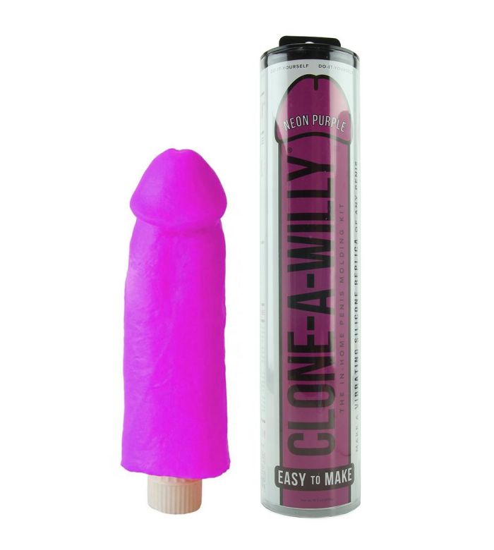 Empire Labs Clone-A-Willy Vibrator Kit in Neon Purple EMP-802067